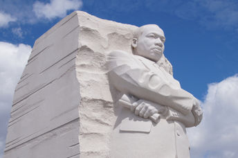 马丁·路德·金纪念碑。