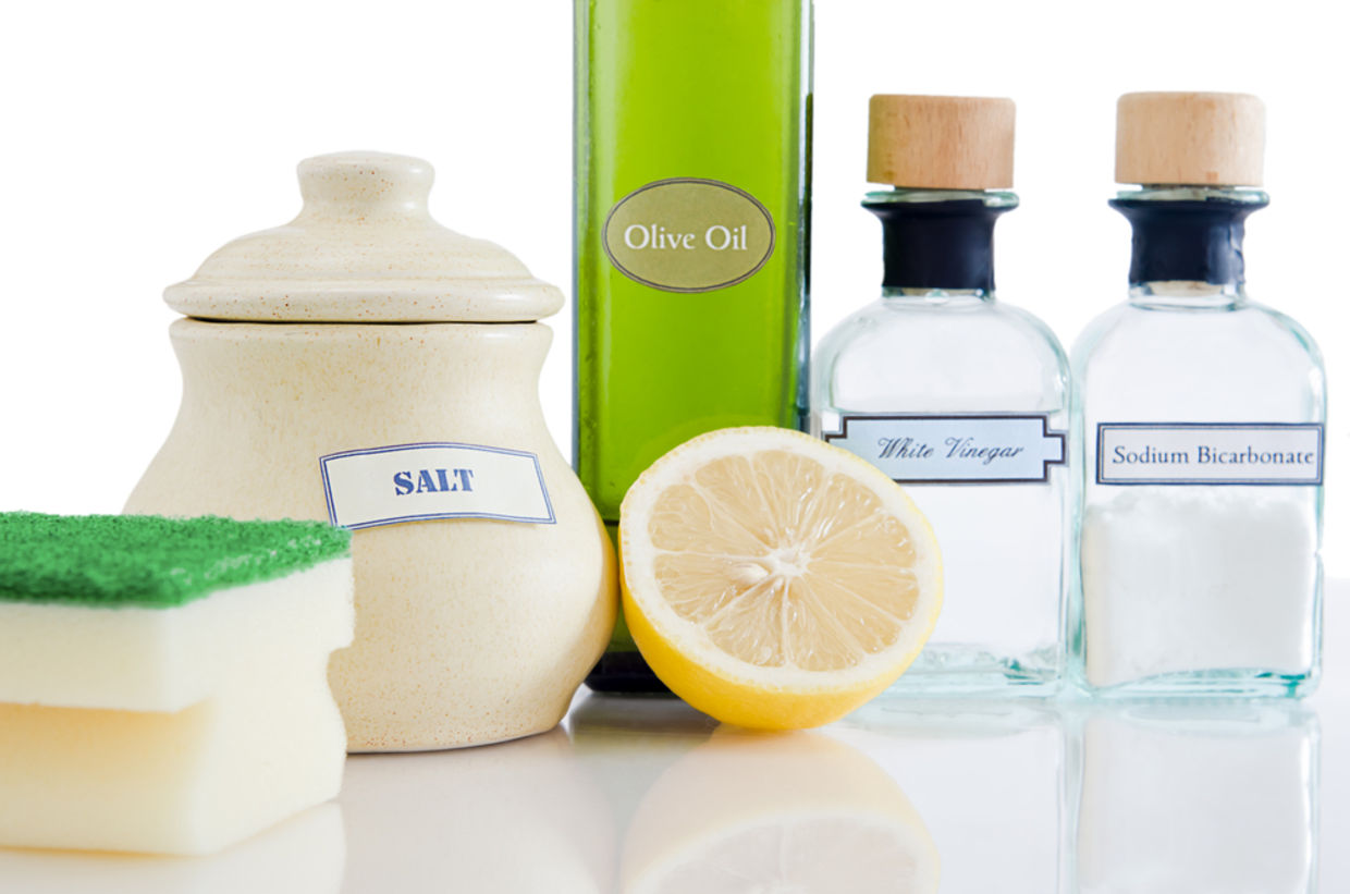 硼砂，醋，小苏打，盐和柠檬汁制造出色的天然清洁剂（Shutterstock）