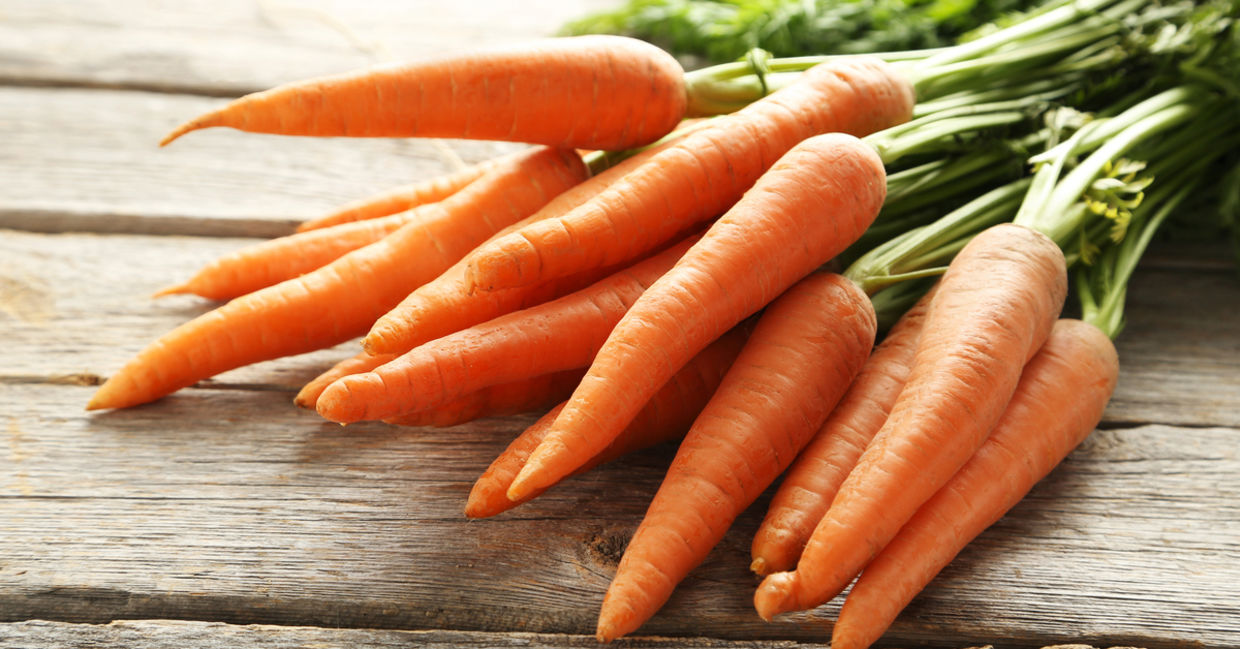 胡萝卜富含必需的维生素和矿物质