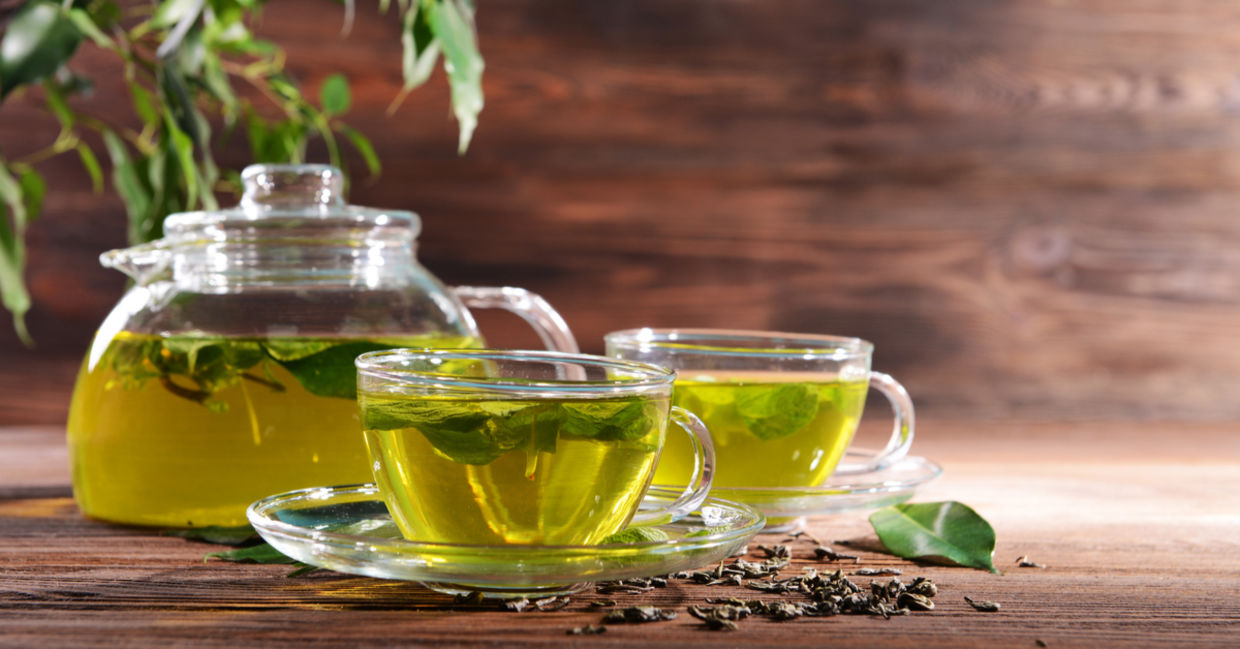 绿茶对你的健康有好处。