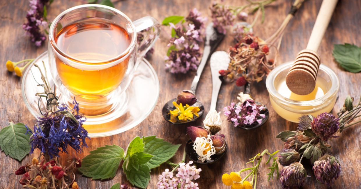 可以将不同的草药茶用于健康。