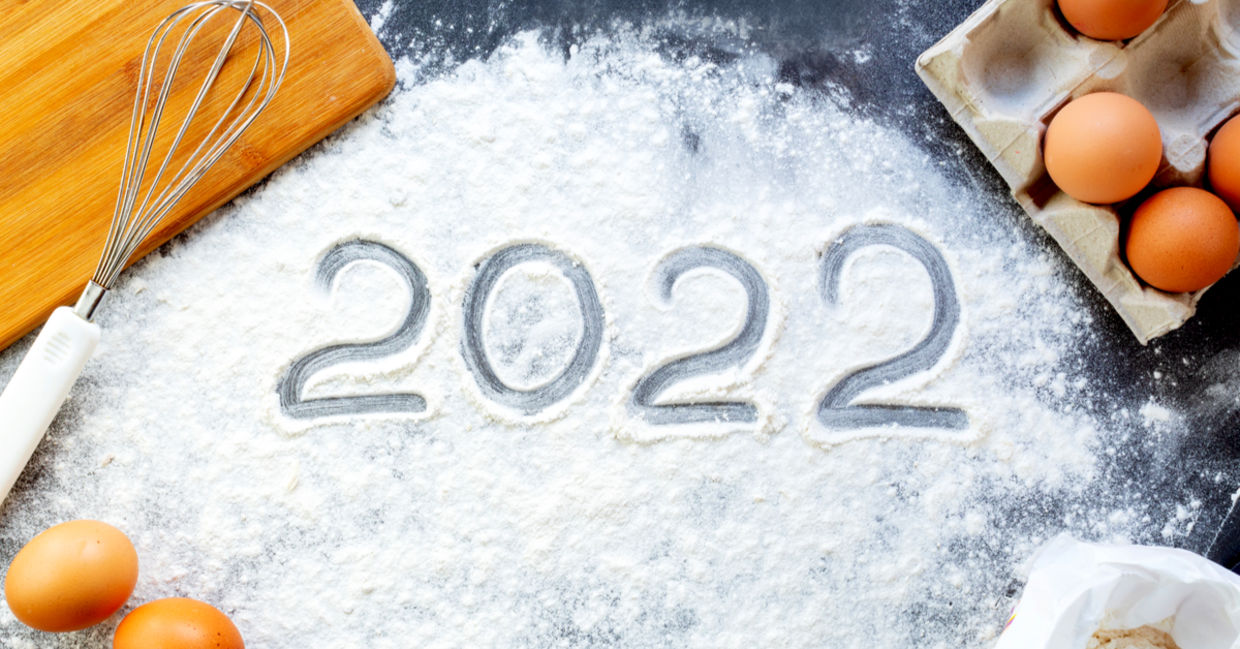 2022年健康的饮食趋势，包括超级食品拿铁和素食主义者。