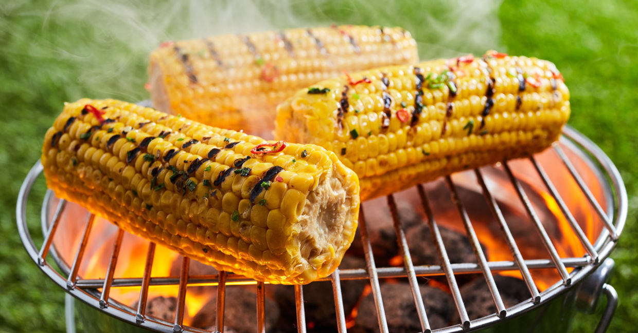 烤玉米充满了心脏健康的营养。
